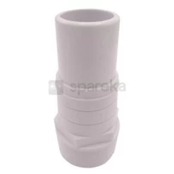 Ubbink Adaptateur Cannelé 1 1/2" ø 28/32mm Blanc 7514383