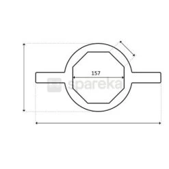 Clé De Couvercle Pompe Silver (espa) 11000465